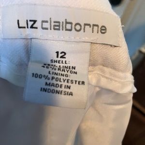 Liz Claiborne linen capris